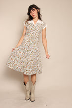 50s Studded Collar Dress