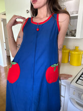 80s Tomato Pocket Dress