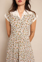 50s Studded Collar Dress