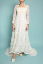 70s Victorian Lace Wedding Dress With Train