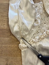 40s Peter Pan Collar Wedding Dress