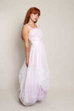 70s Lilac Chiffon Gown