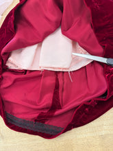 70s Maroon Tuxedo Mini Dress