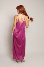 70s Purple Peignoir Set