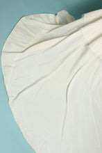 50s Cut-Out Tiered Taffeta Wedding Dress With Train