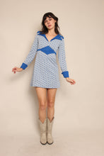 70s Butterfly Collar Dress