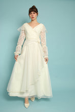 70s Asymmetric Chiffon Grecian Dress