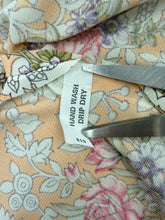 70s Flutter Sleeve Bird Print Dress