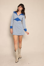 70s Butterfly Collar Dress