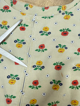 70s Mod Floral Romper