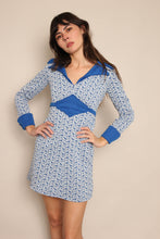 70s Butterfly Collar Dress