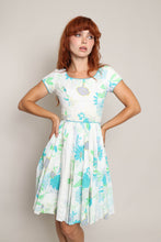 50s Floral Cotton Dress