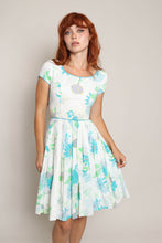 50s Floral Cotton Dress