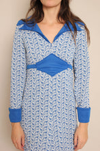 70s Butterfly Collar Dress