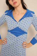70s Butterfly Collar Dress