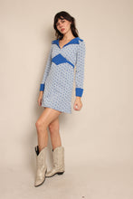 70s Butterfly Collar Dress