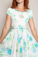 50s Floral Cotton Dress