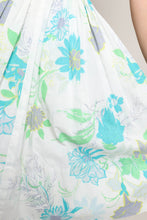 50s Floral Cotton Dress