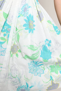 50s Floral Cotton Dress