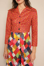 70s Mod Patchwork Dress