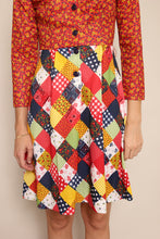 70s Mod Patchwork Dress