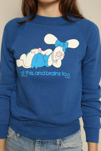 1980s Jim Benton All This And Brains Too Bunny Sweatshirt