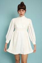 70s Babydoll Dress With Train