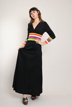 70s Rainbow Striped Dress