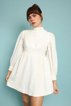 70s Babydoll Dress With Train