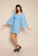 70s Bell Sleeve Grecian Dress