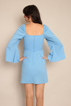 70s Bell Sleeve Grecian Dress