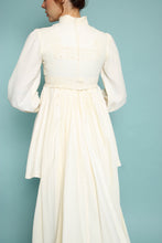 70s Babydoll Dress With Train