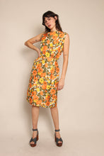 50s Autumn Floral Dress