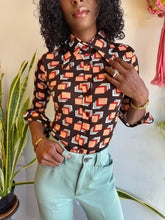 70s Mod Abstract Disco Shirt