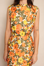 50s Autumn Floral Dress
