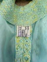 60s Teal Lace Tank Top