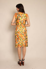 50s Autumn Floral Dress