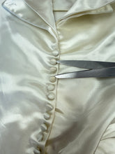 40s Satin Wedding Dress With Train