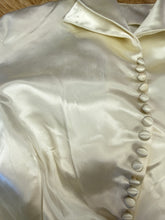 40s Satin Wedding Dress With Train