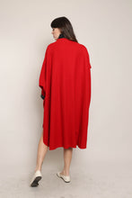 80s Red Batwing Coat