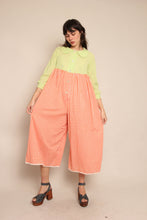 70s Gingham Wide Leg Jumpsuit