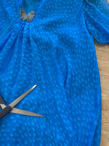 80s Hanae Mori Silk Dress