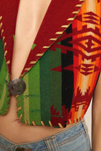 40s Southwestern Wool Vest