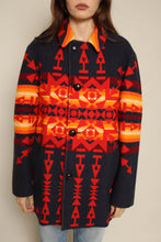 1980s Pendleton Southwestern Wool Button Up Jacket Made In The USA