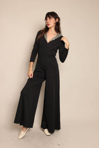 70s Nautical Jumpsuit