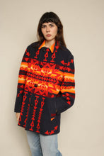 1980s Pendleton Southwestern Wool Button Up Jacket Made In The USA