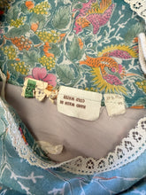 70s Floral Angel Sleeve Dress