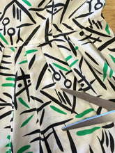 80s Abstract Print Romper