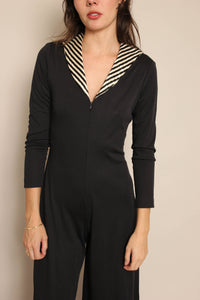 70s Nautical Jumpsuit