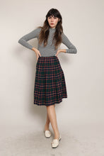 80s Pendleton Plaid Skirt